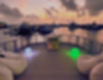Atoll villa Maldives outdoor lounge area-min