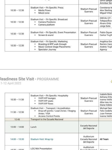  Esta es la agenda del Campeonato Mundial de Atletismo sub-20 Cali 2022.