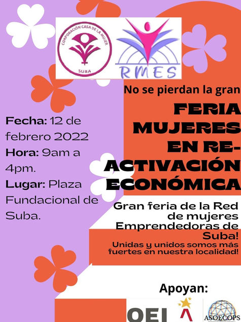 Feria de Mujeres en Reactivación Económica