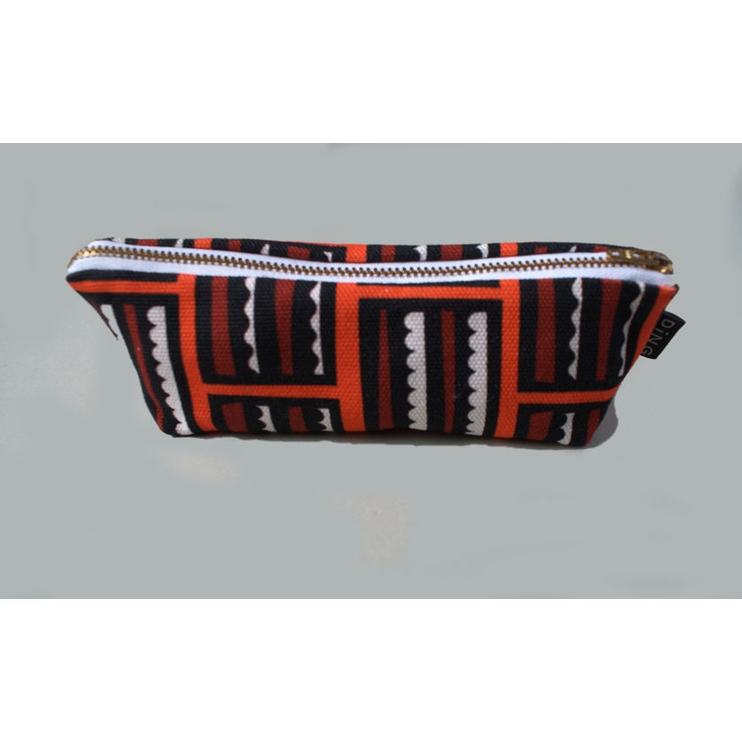 Tile pattern pencil case