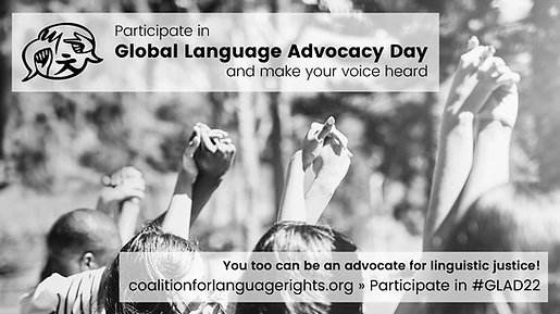 Global Language Advocacy Day