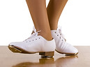 Tap dancing feet.