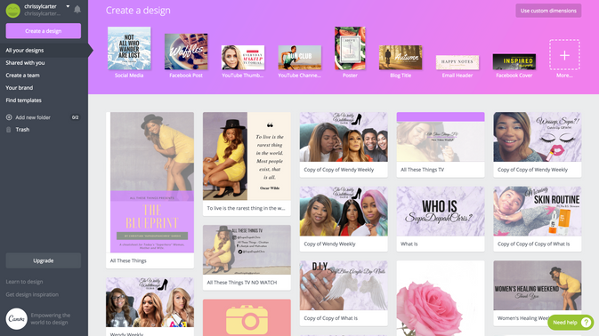 Canva: The Best Social Media App for Content Creators