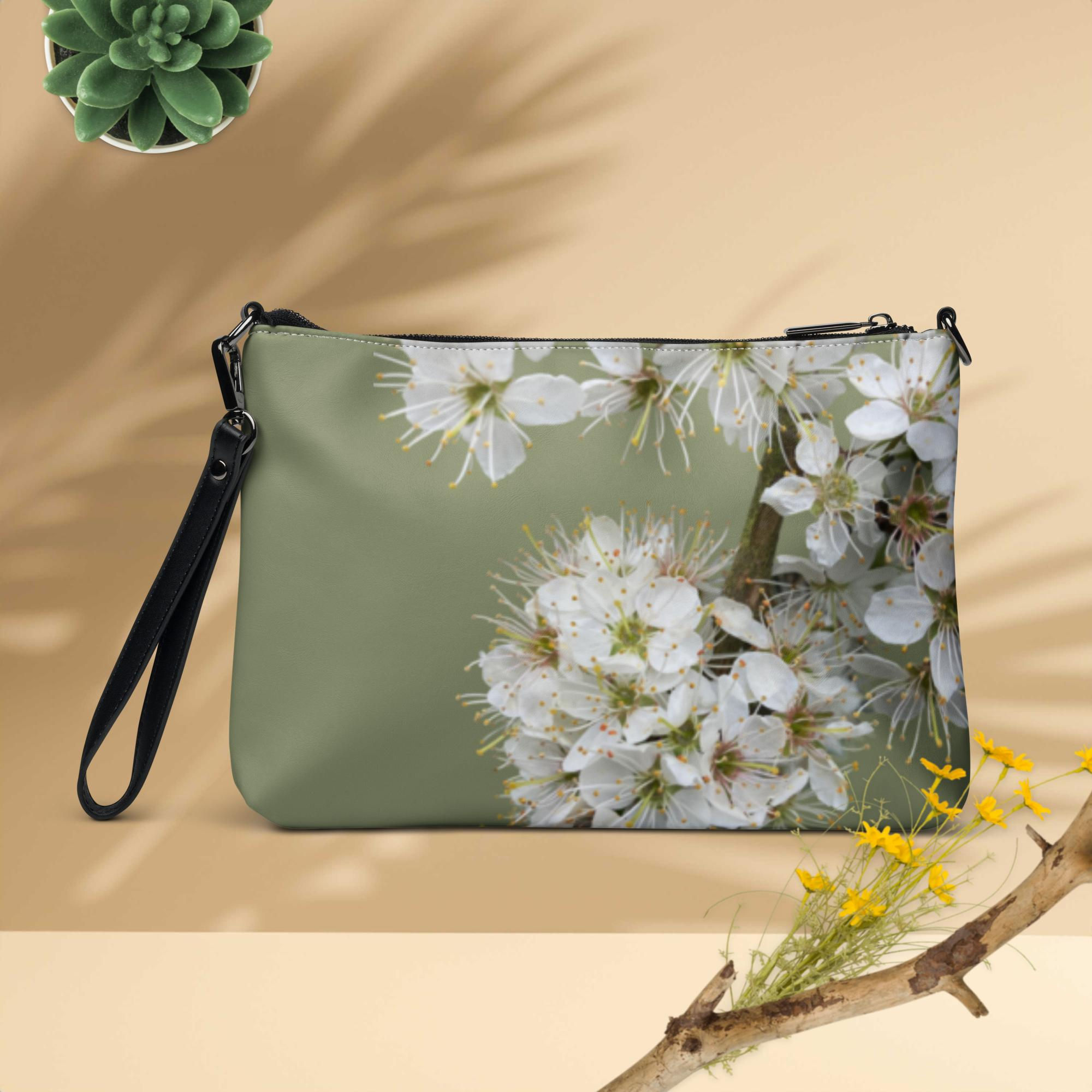 Pearl Blossom Crossbody Bag
