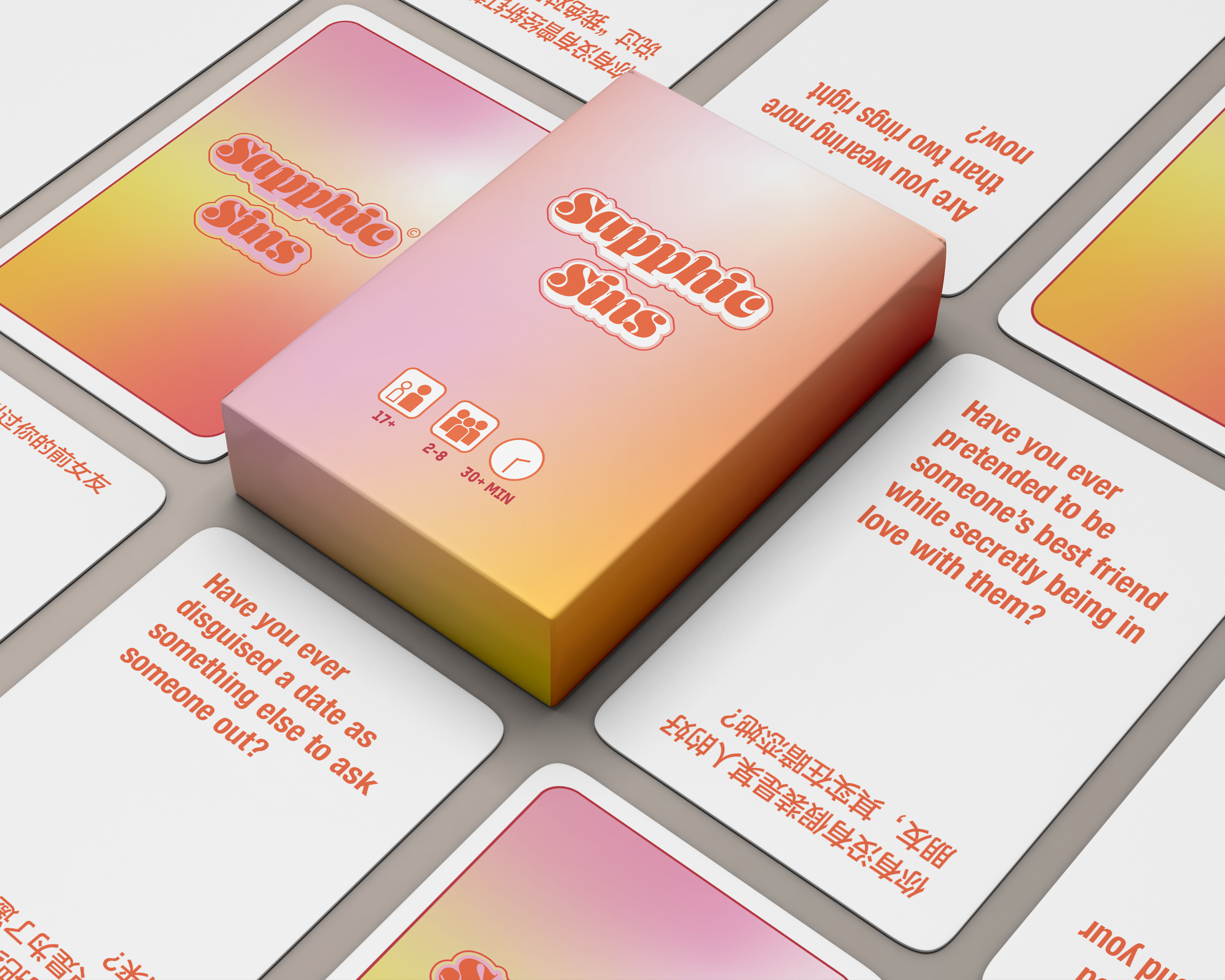 Sapphic Sins Cards