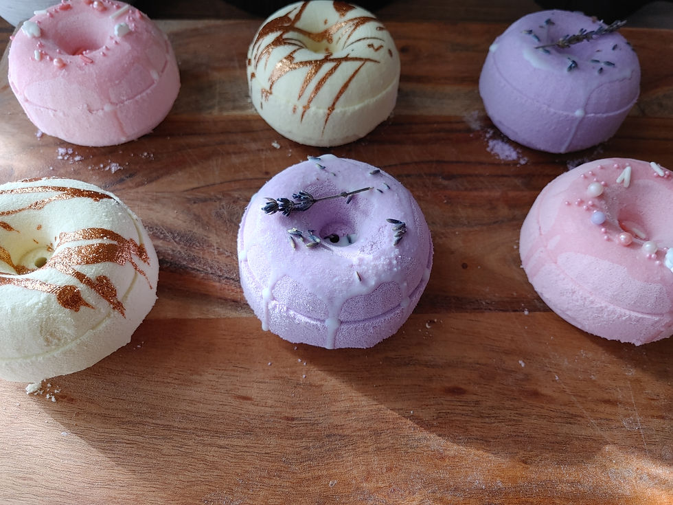 Doughnut Bath Bombs (Foamy)