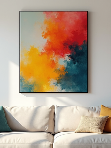 The Power of Colour: How Fine Art Shapes the Emotional Atmosphere of Luxury Spaces
