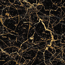 Fabric Gold Splatter