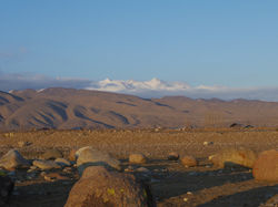 view of the mountain