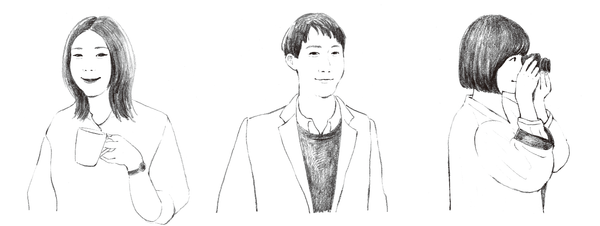 株式会社POD メンバー似顔絵