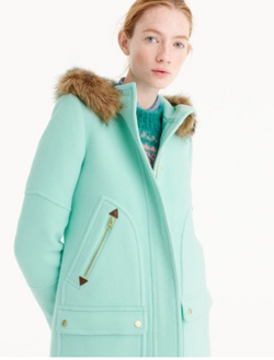 Jcrew Parka Wool