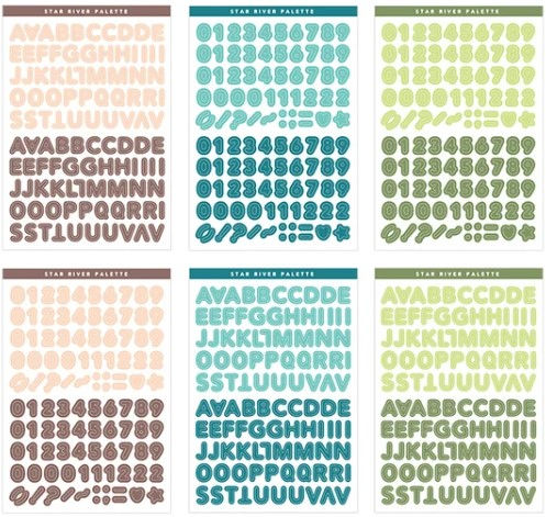 Miniatura: Adesivos Letras do Alfabeto