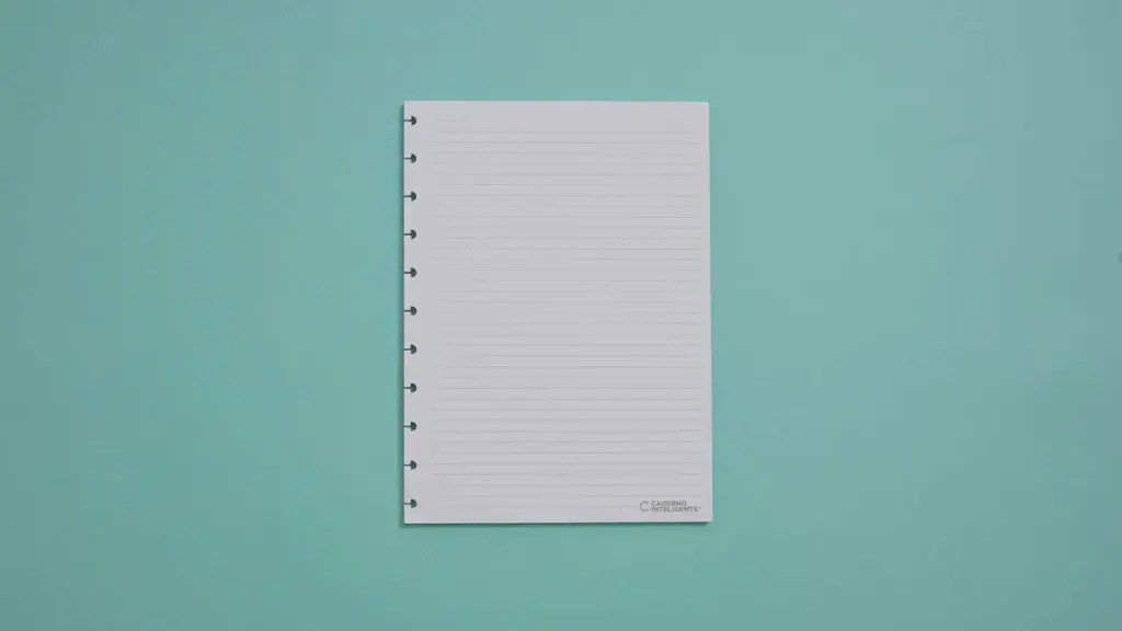 Refil Pautado Caderno Inteligente