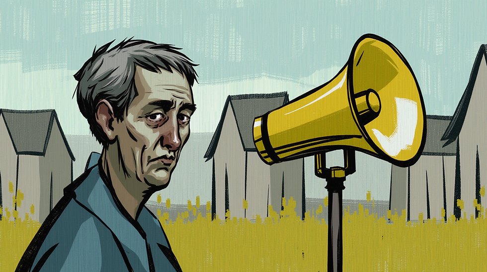 Bir gün kasabanın meydanından gelen seslerle uyandılar. Ne olduğunu öğrenmek için meydanda toplanan halk, kaderinin değiştiği o heykelin inşa edildiğini gördü.