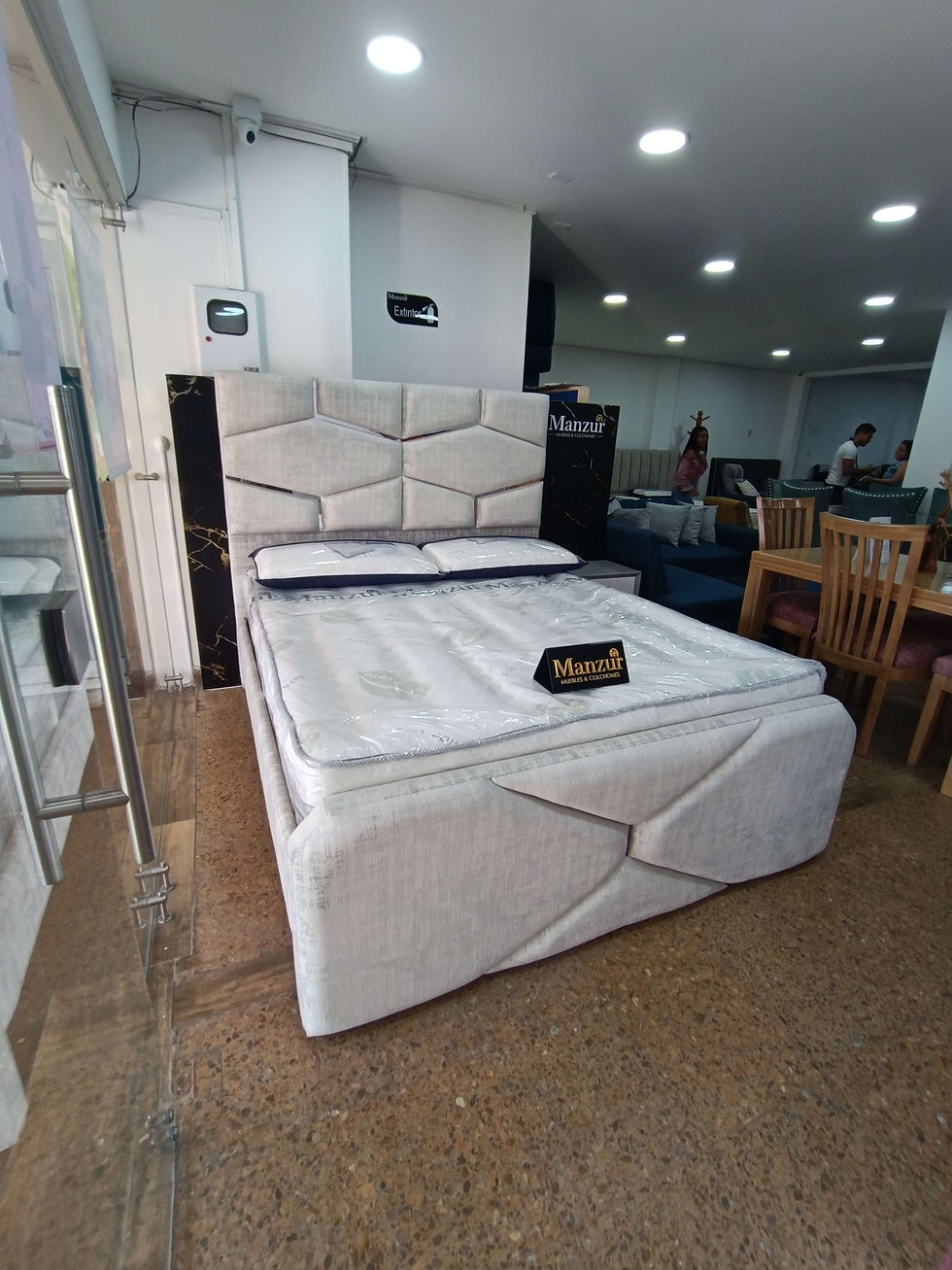 Miniatura: Colchón y Base Cama