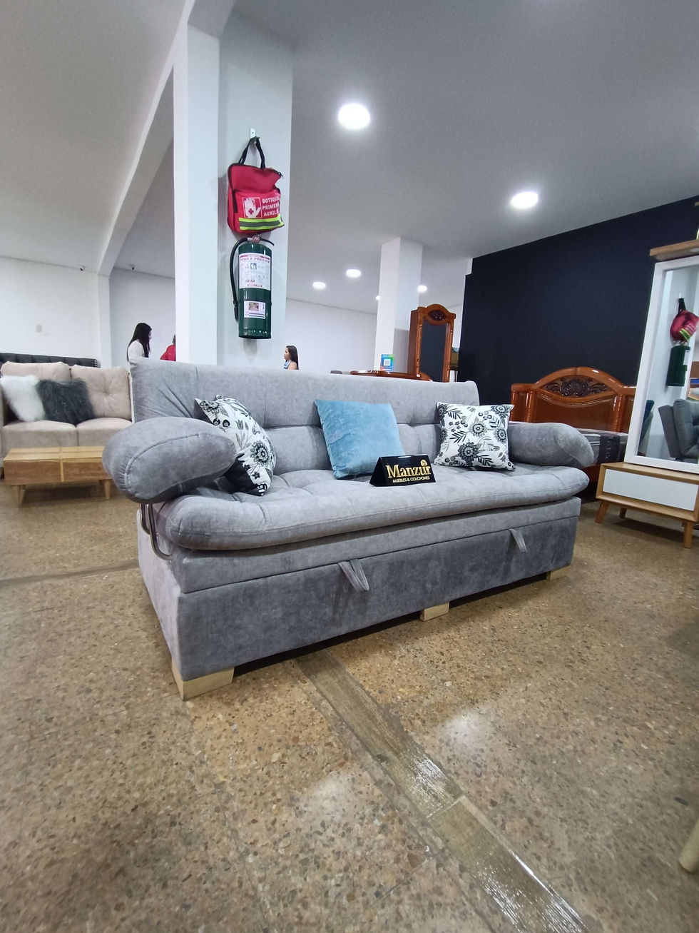 Miniatura: Sofa cama baúl 