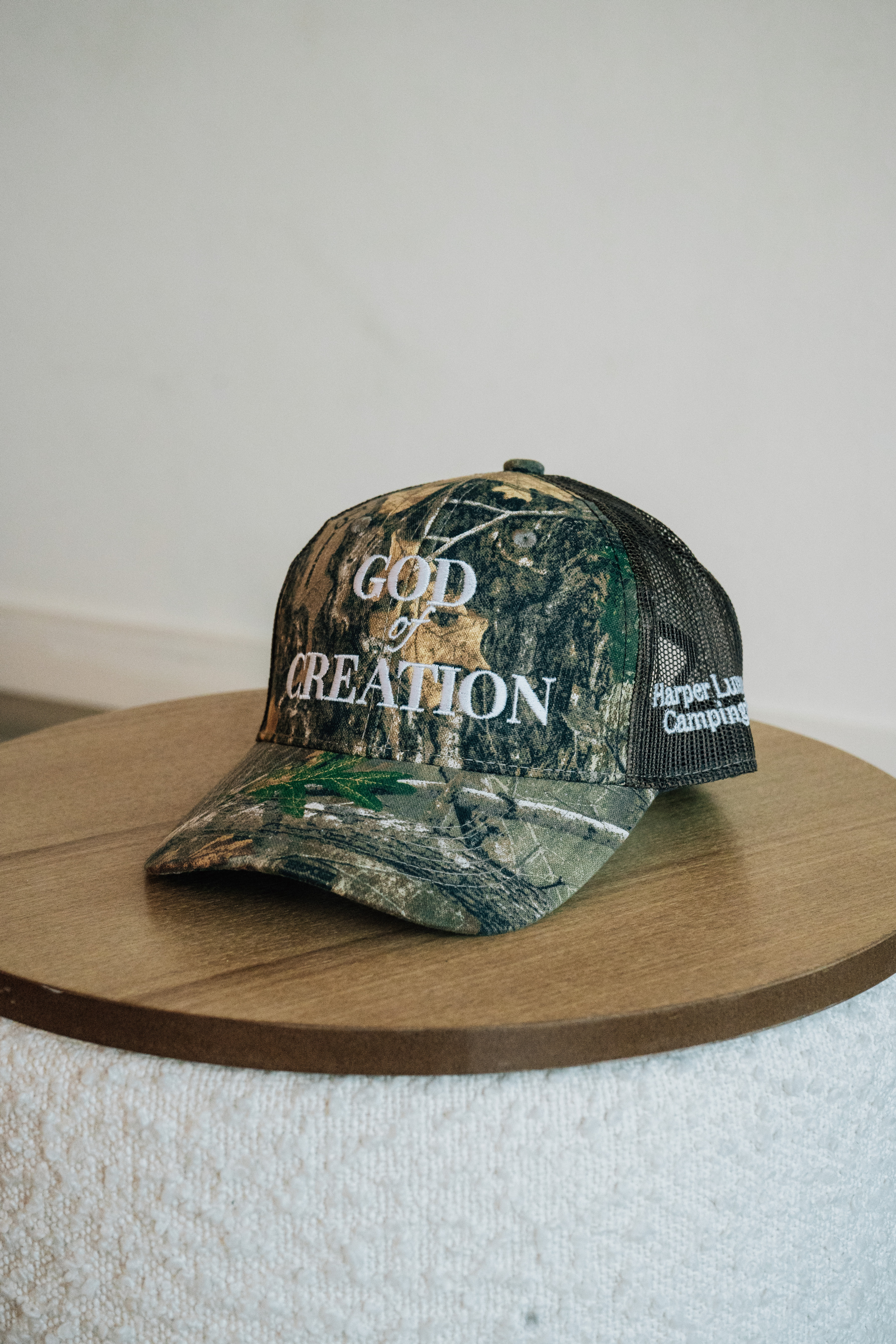 GOD OF CREATION CAMO HAT
