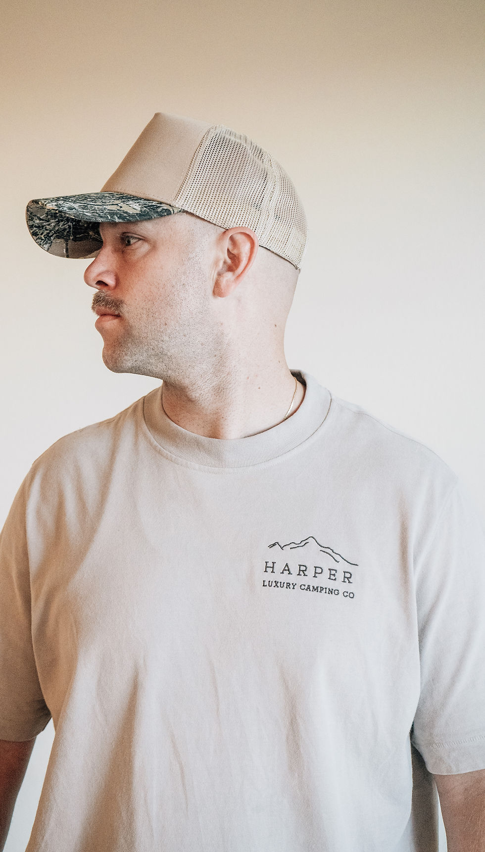Thumbnail: HARPER LUX LOGO- VINTAGE INSPIRED TEE
