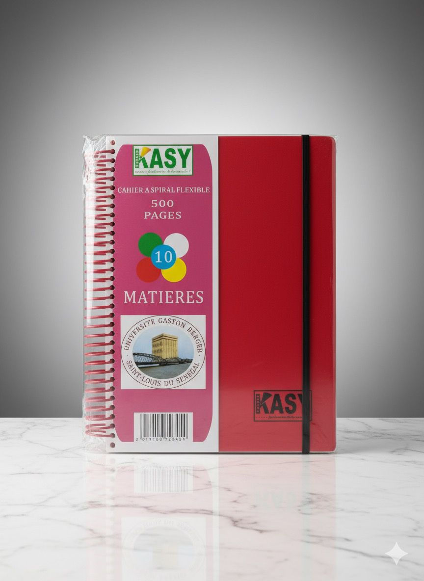 Miniature : CAHIER  COULEUR A4 SPIRALE 