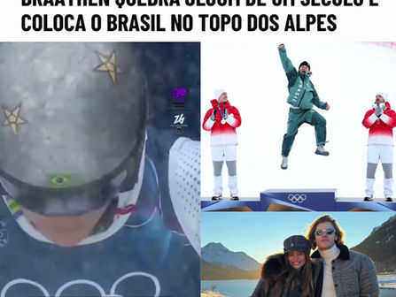 Ouro Histórico: Lucas Pinheiro Braathen quebra jejum de um século e coloca o Brasil no topo dos Alpes