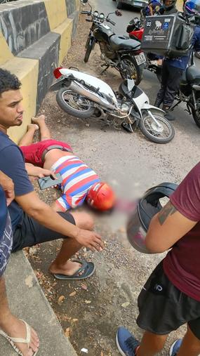 Grave acidente deixa motociclista morto próximo ao Terminal Rodoviário de Manaus