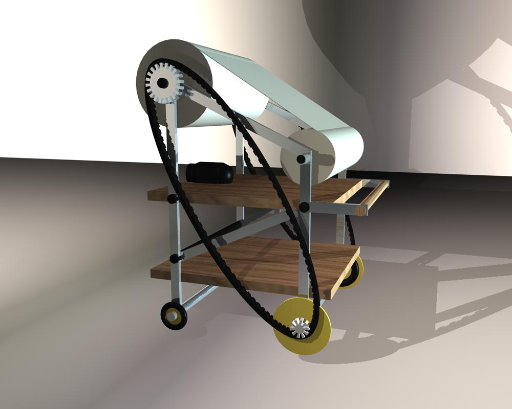 Drawing Machine 3D Model