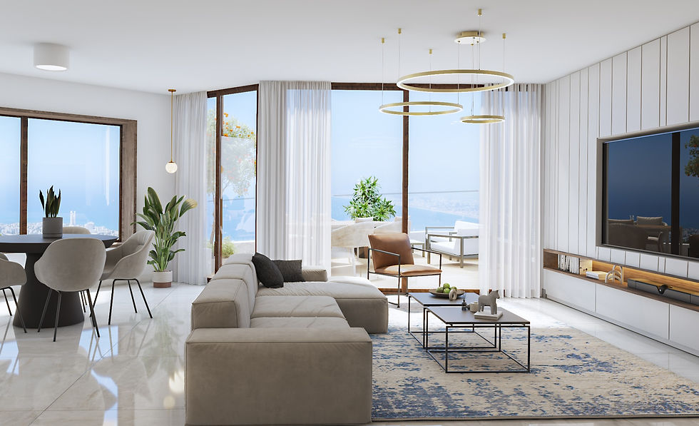 דירה קלאסית מודרנית בצפון הארץ