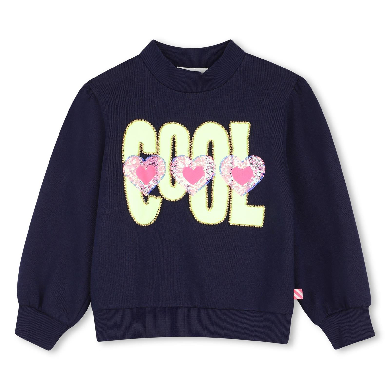 Sweat-shirt indigo blue