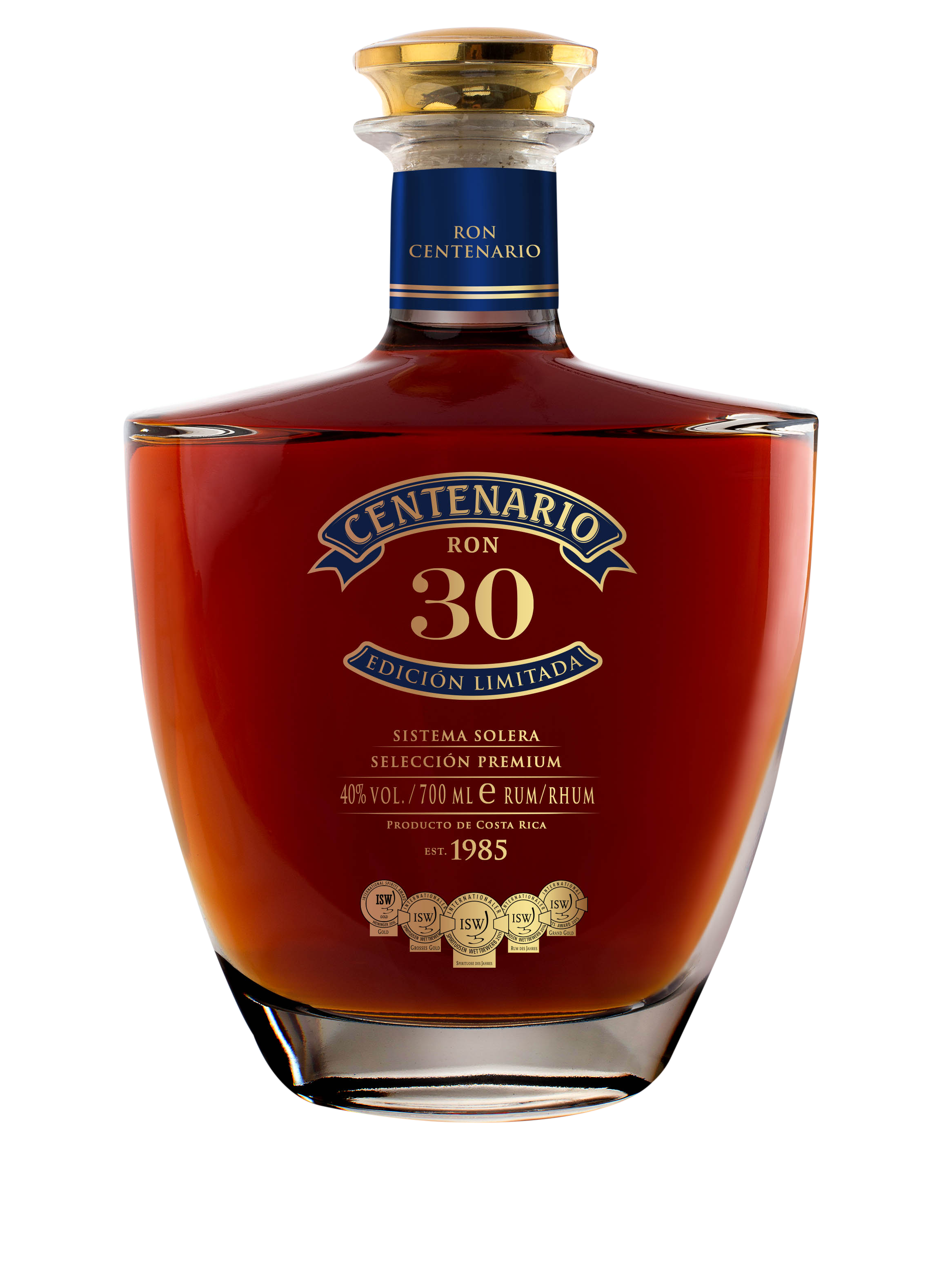 Ron Centenario 30 Edición Limitada (Limited Edition) Rum 0,70l 40%