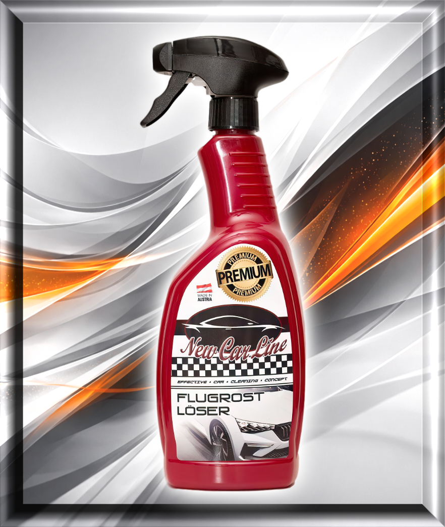 New Car Line Flugrostlöser / Flugrostentferner mit Hintergrund