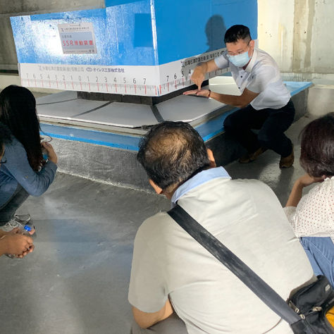 Architects Lu Fangfang and Xiao Yishan - Seismic Isolation Study Tour