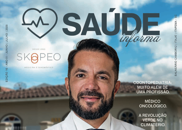 Nossa Capa: Médico radiologista Dr. Tarcísio Calmon, à frente da Clínica Skopeo, referência em diagnóstico por imagem na região de Camboriú (SC).