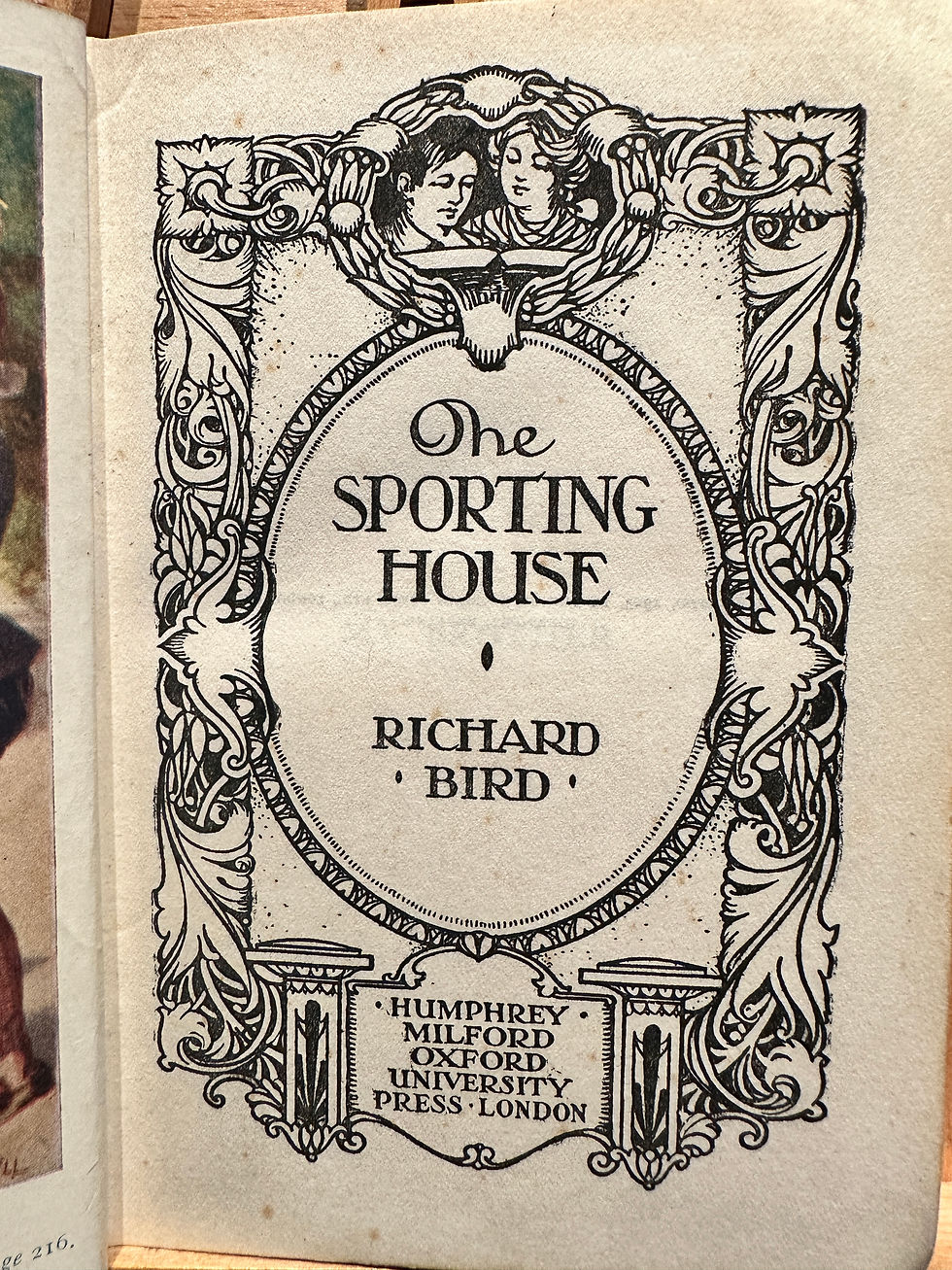 Thumbnail: The Sporting House Richard Bird 1923 Edition 