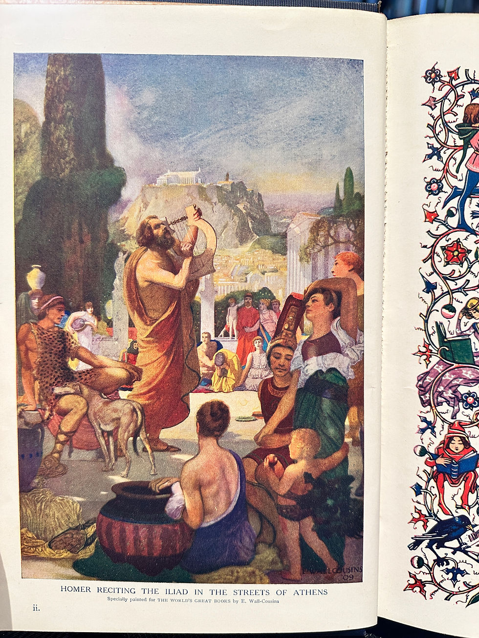 Thumbnail: The World's Great Books First Volume 1950 Edition 