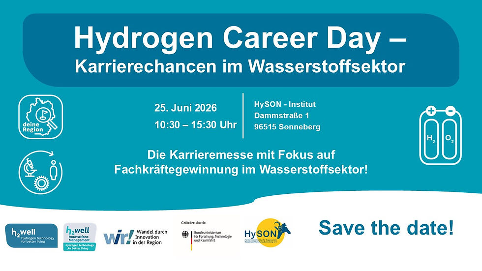 Einladung zum Hydrogen Career Day