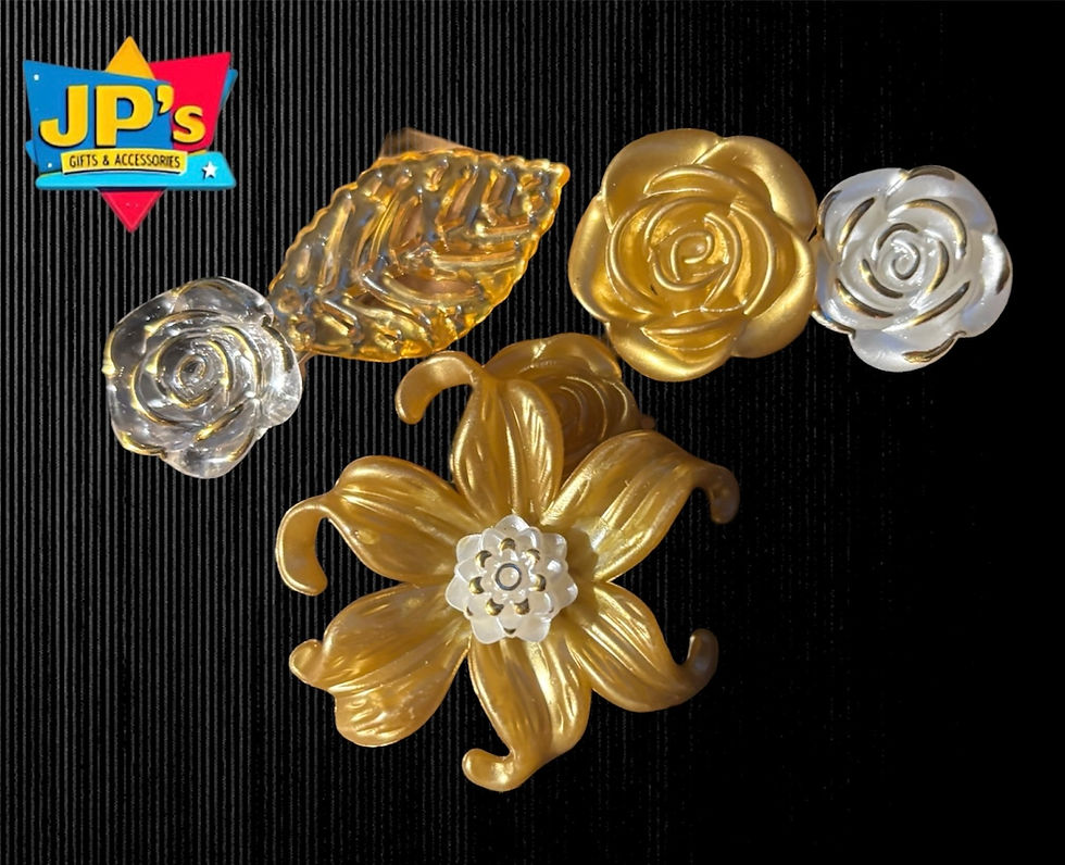 Thumbnail: Floral Themed Hair Clip Sets