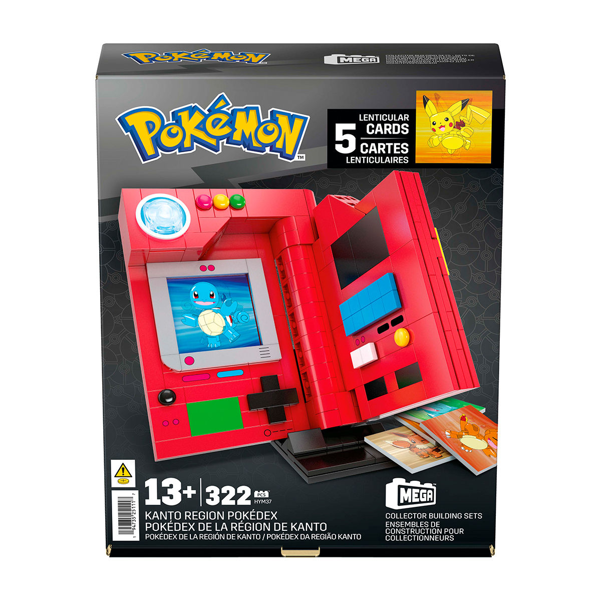 Pokemon Mega Kanto Region Pokedex Construction Set