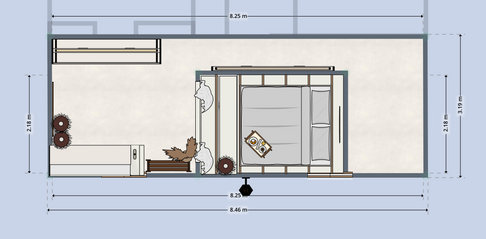 Moving to Spain from Australia - upstairs bedroom