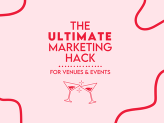 the best way to Market your venue & event