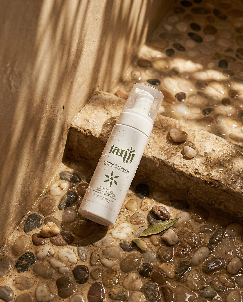 Packaging and design for Self Tanner Beauty Product