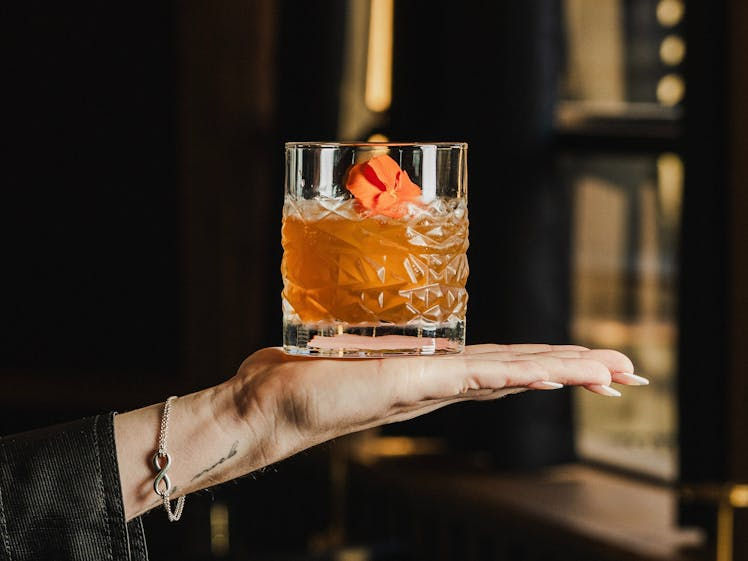 Hospitality branding for La Gioia by a creative director and brand strategist, presenting a refined identity system for a fine dining experience.