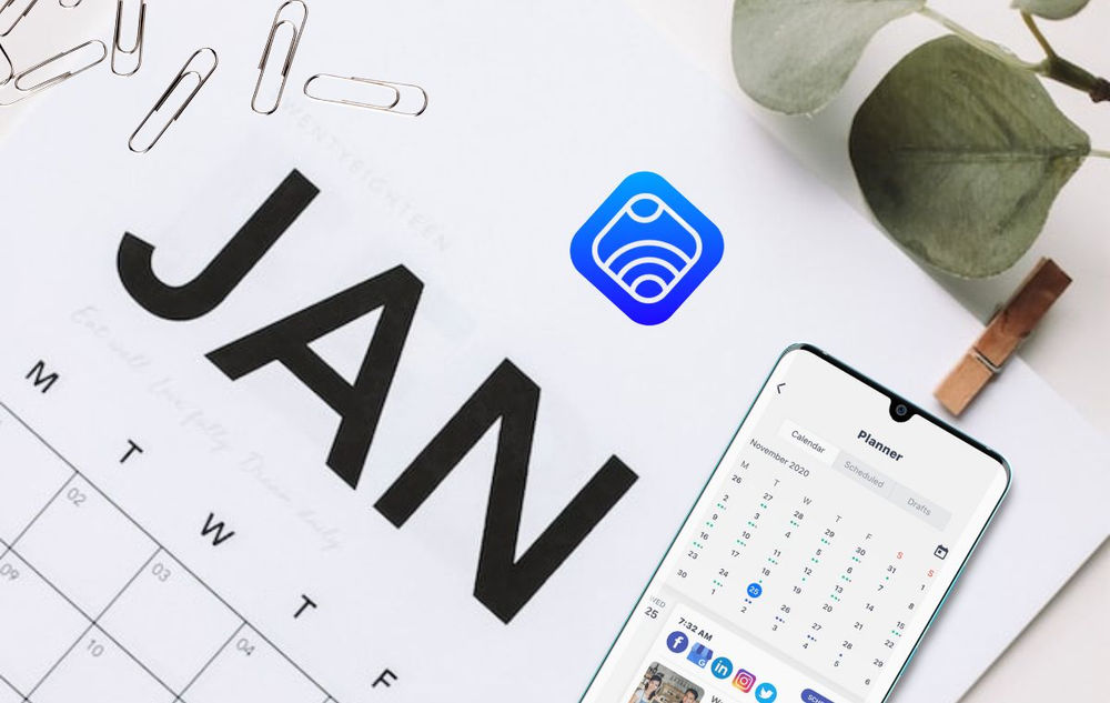 January 2023 Social Media Calendar