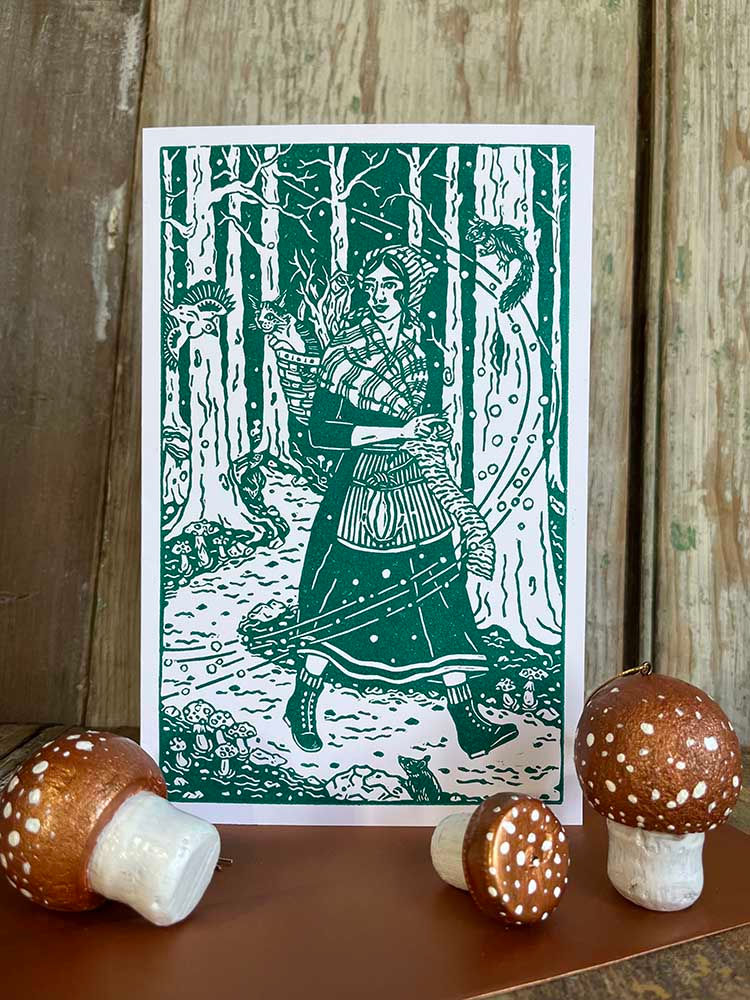 Thumbnail: All on a Winter's Morning 1 color - card