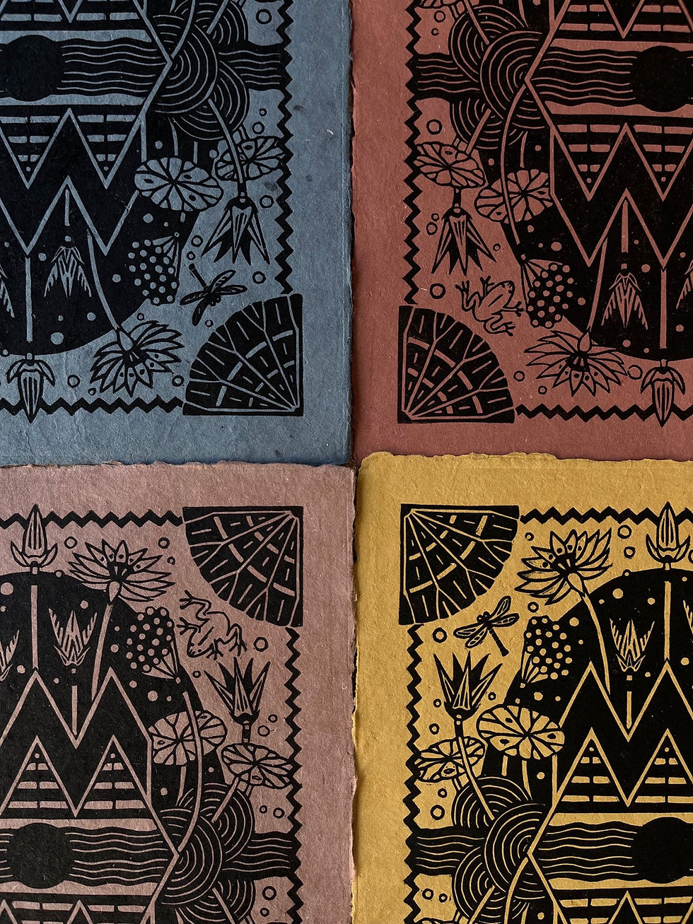 Thumbnail: River Lotus - one color