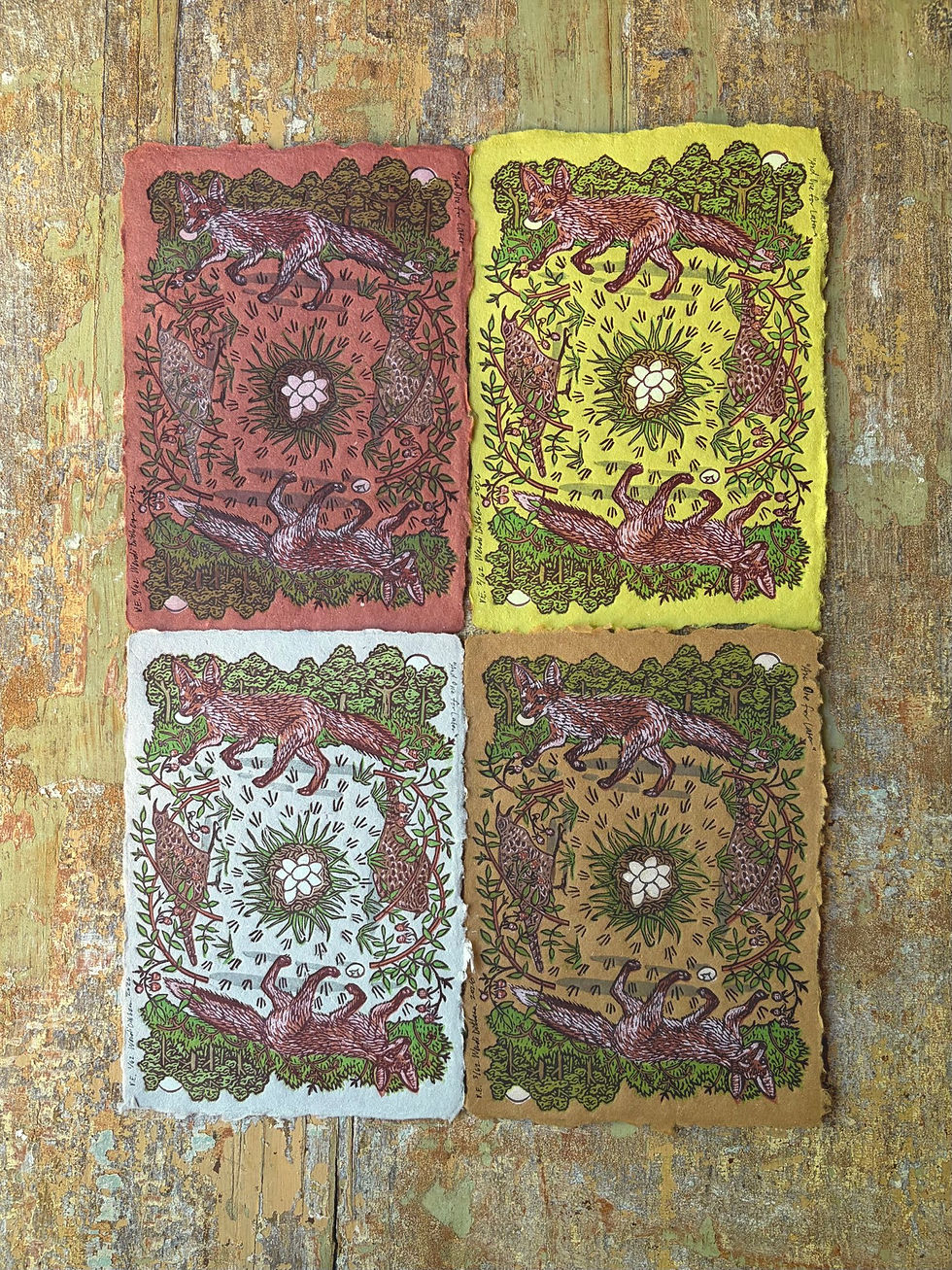 Thumbnail: And One for Later - Multi-color - handmade paper