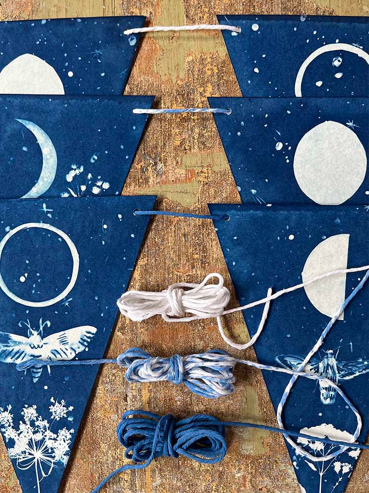 Thumbnail: ✨ Moon Phase Cyanotype Banner