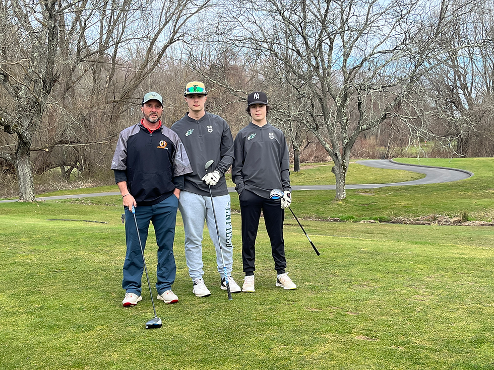 Jamie with his sons Tyler and Ben
