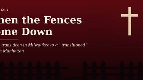 When the Fences Come Down