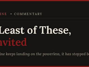 ACNA: The Least of These, Disinvited