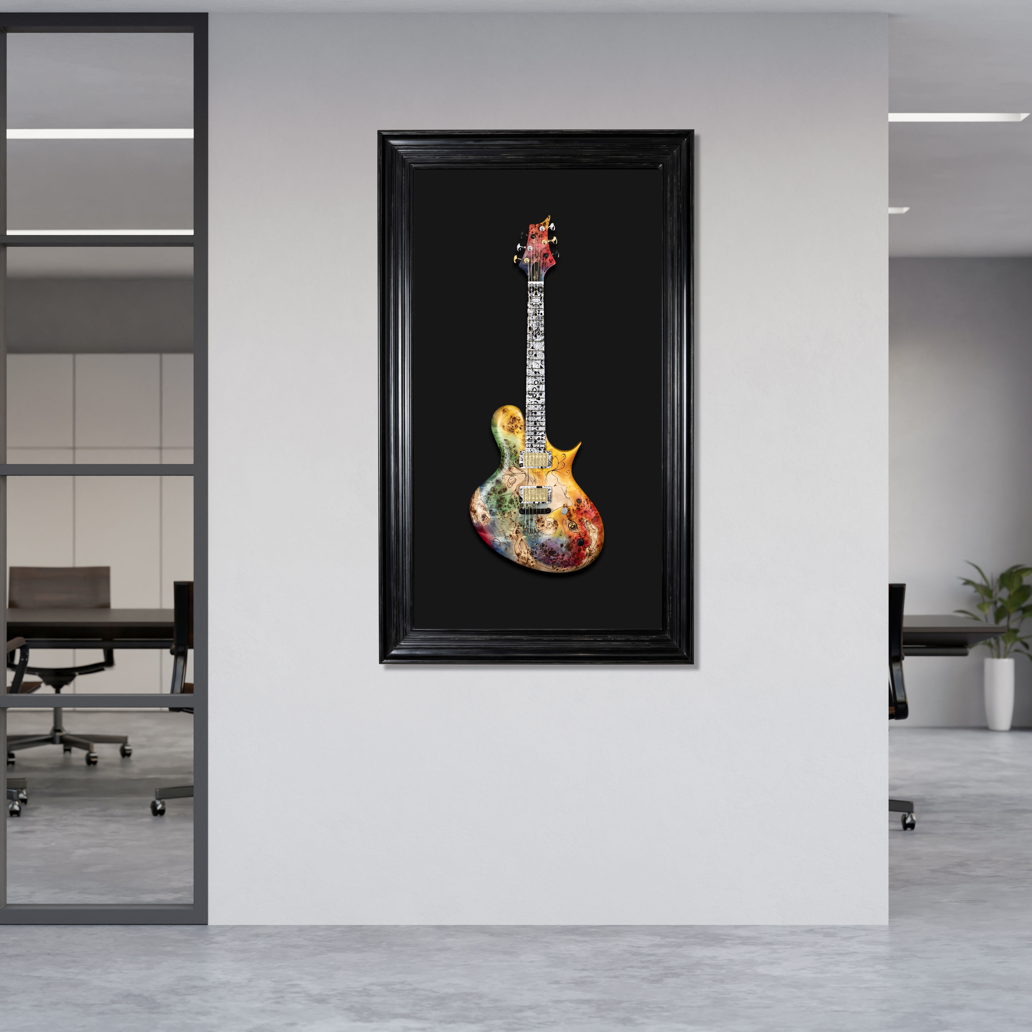 The RITTER GUITAR FRAME – Black